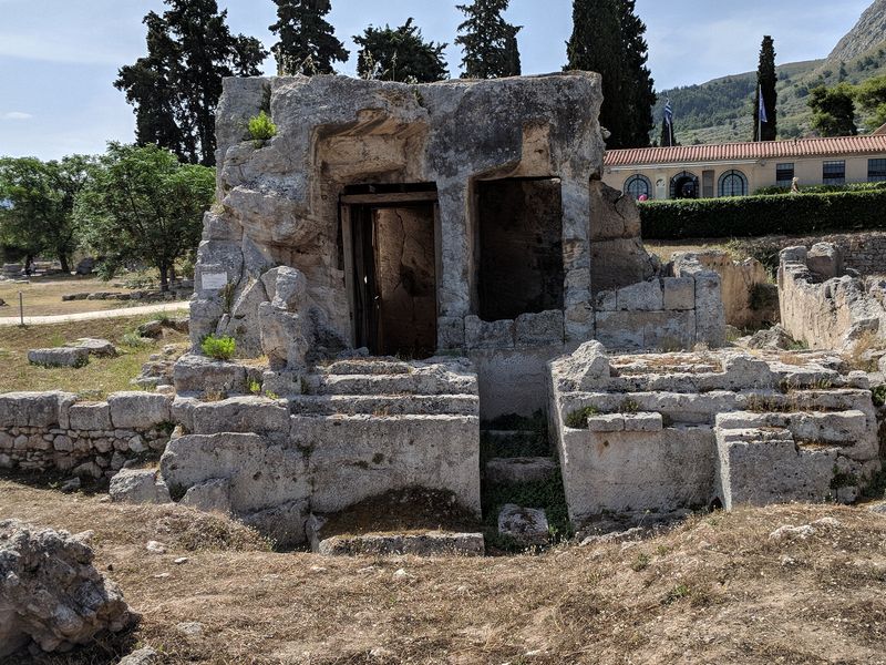 Part of the Glauke Fountain from 600 BC