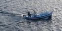 Fishing boat as we arrive in Nafplion at dawn