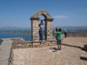 Taking photos at the bell tower