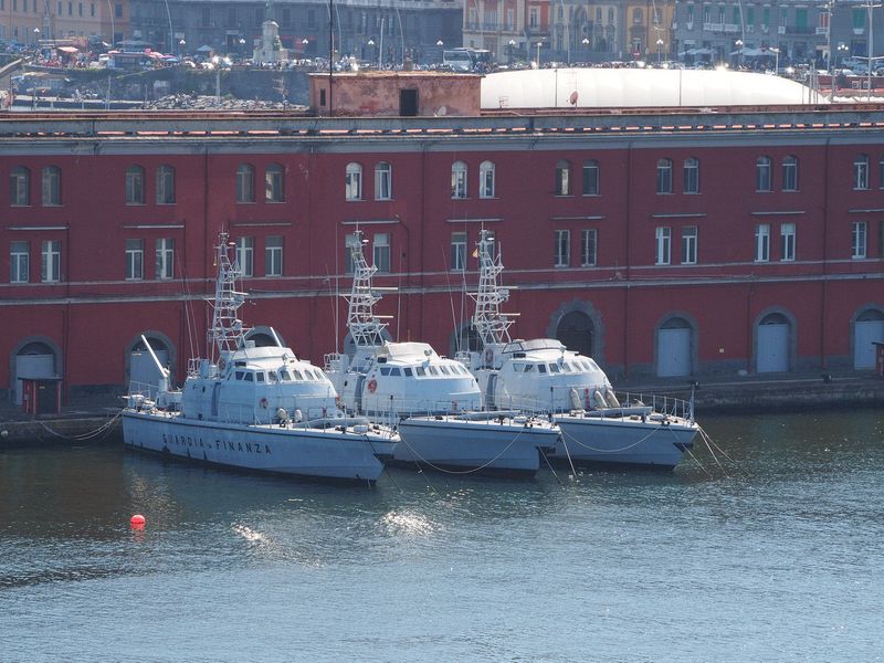 Guardia Finanza police boats