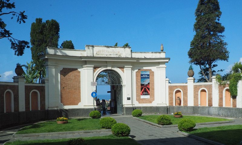 Herculaneium archeological overlook