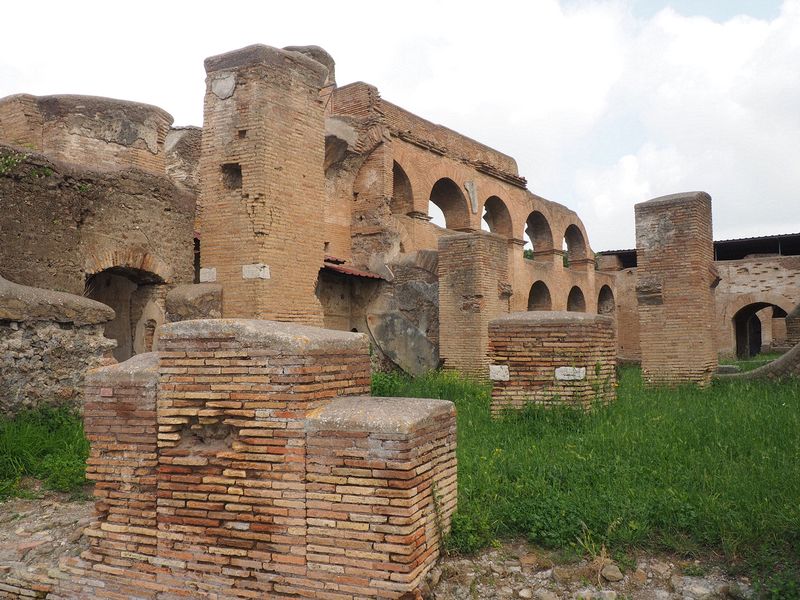 Large arched buildings