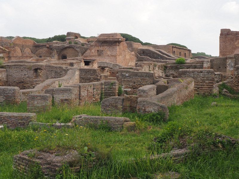 More brick buildings