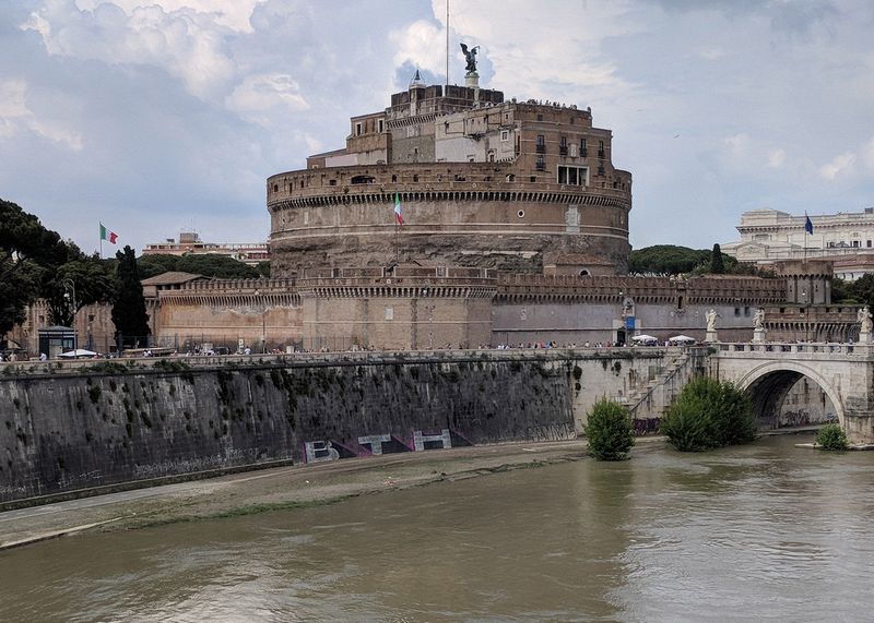 Castello Sant'Angelo along the Tiber River