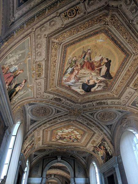 Frescoes on the ceiling