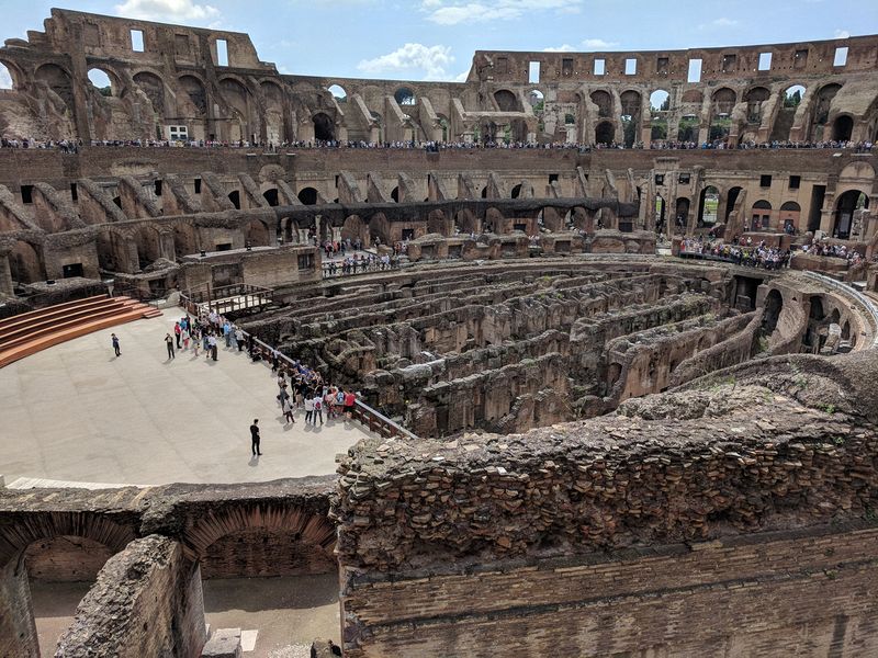 Inside the Colosseum