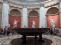 Red porphry bowl from Nero's Domus Aurea (Nero's Bathtub)