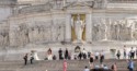 Statue of the goddess Roma at the Altare della Patria