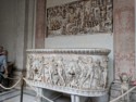 Stone coffin in the Vatican Museum