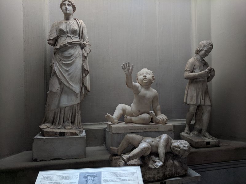 Woman, babies and child