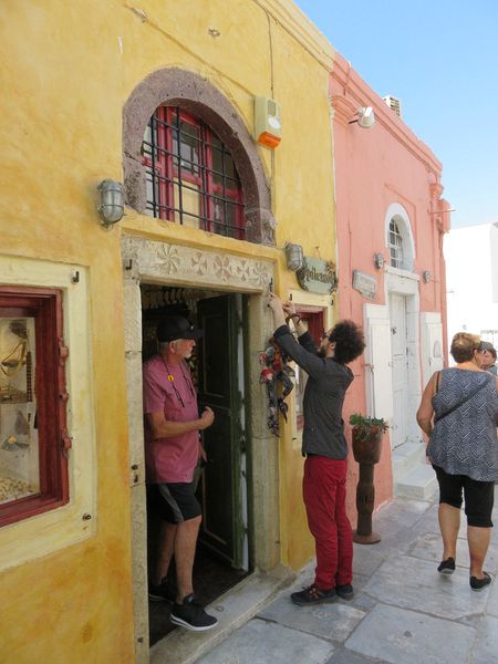 Colorful stores