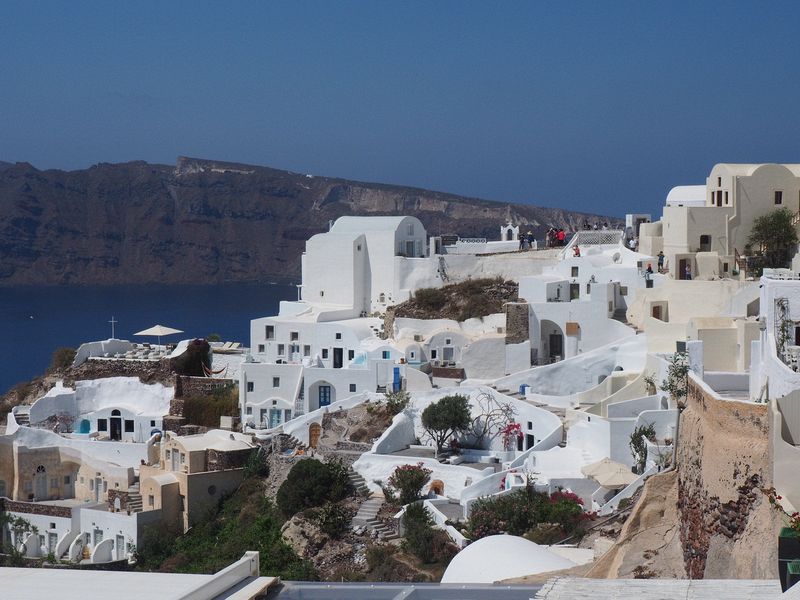 Buildings in Oia