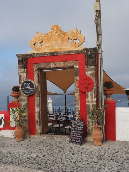 Colorful Kamenh Bar entrance