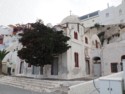 Local church with an old cedar tree