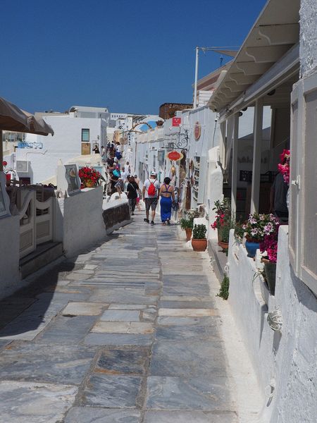 Walkway in Oia