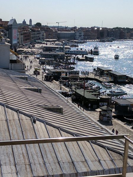 A view of the waterfront from the Armory