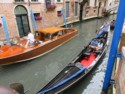 A water taxi and a gondola