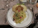 Crab linguine