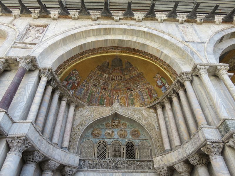 Entrance to St Mark's Basilica