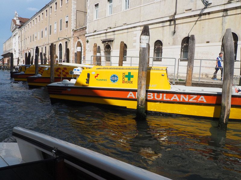 Even ambulances are boats