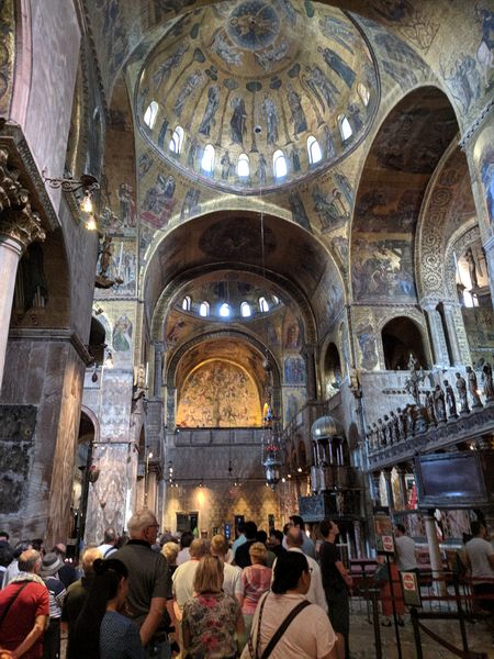 Interior of the Basilica