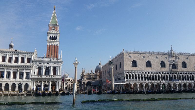 Past St Mark's Square