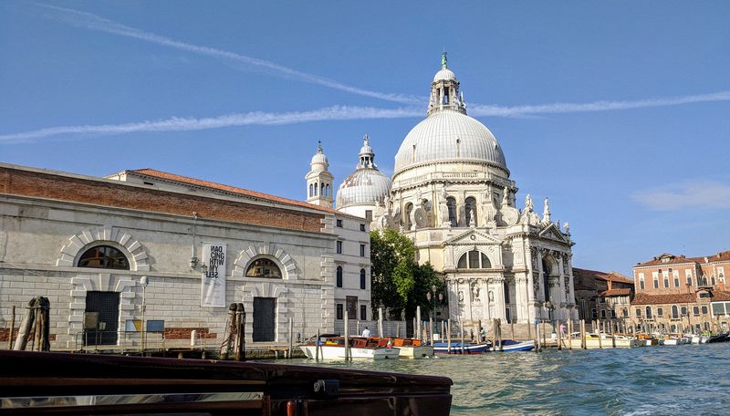 Past the Basilica di Santa Maria della Salute