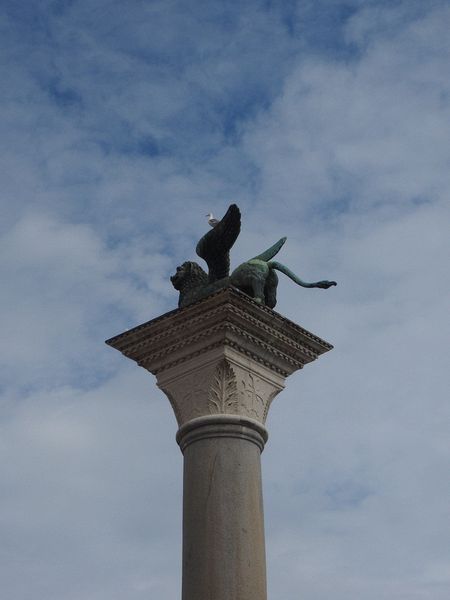 The winged lion of Venice