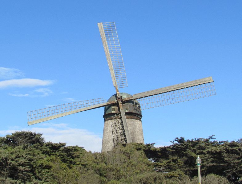 Dutch Windmill at Golden Gate Park