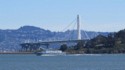 The new portion of the Bay Bridge