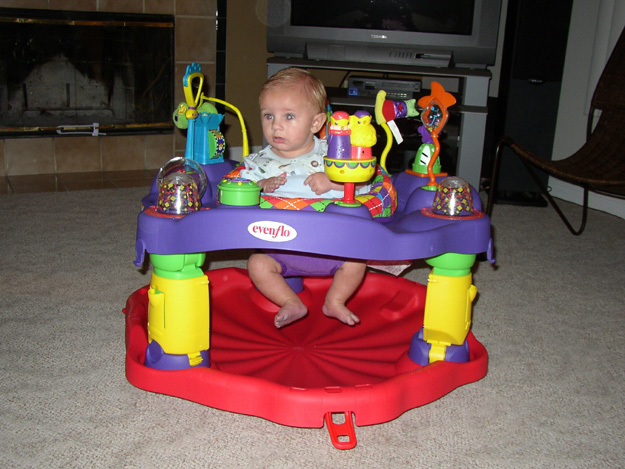 162-andrew and his new exersaucer