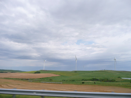 001a Windmills as far as we could see in Kansas