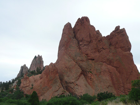 005 Garden of the Gods red rock formations