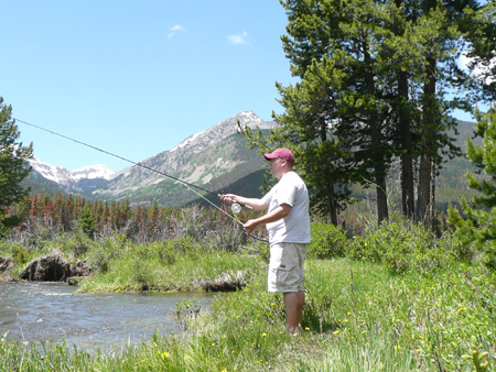 055 Dave fly fishing the Colorado