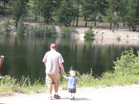 150 copeland lake the only trout caught was here