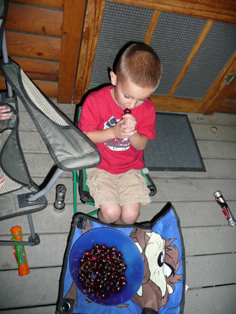 191 a bowl full of cherries