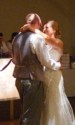 Bride and groom dance