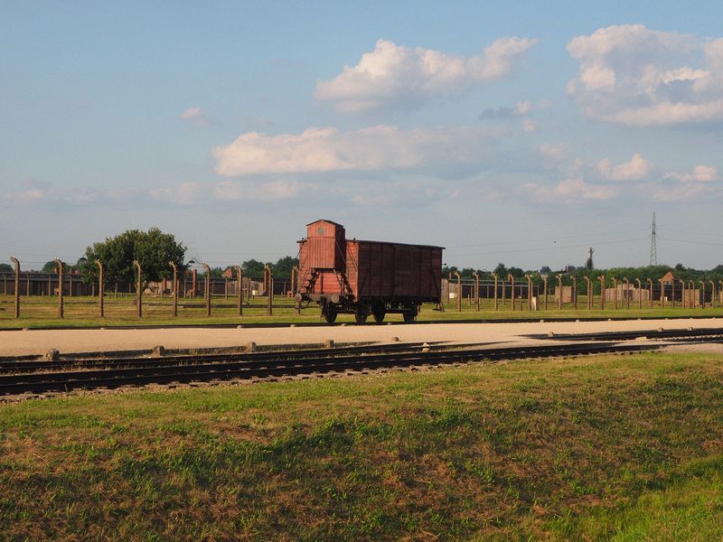 Rail car used to transport prisoners