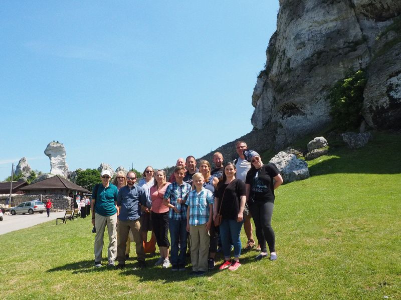 The family tour group