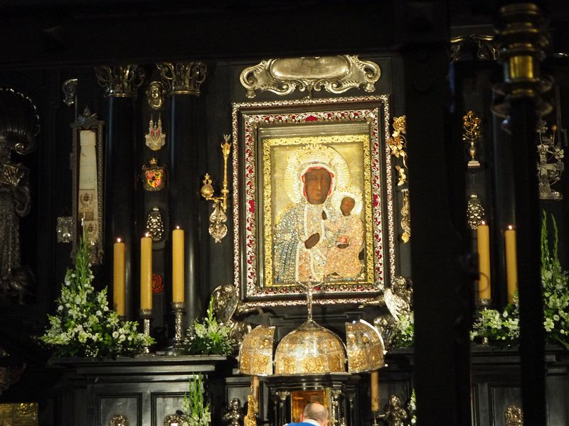 The famous Black Madonna