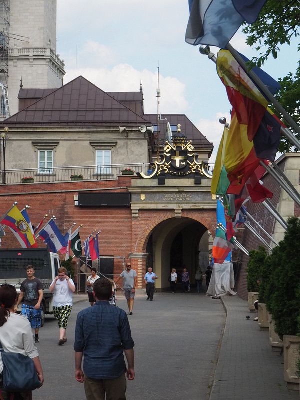 The Pope John Paul II gate