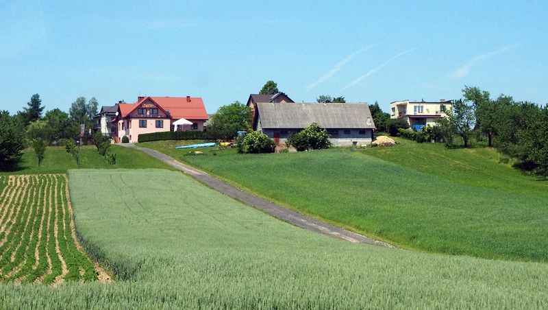 Typical Polish farm