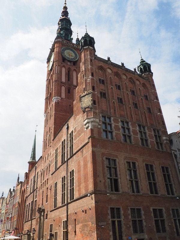 The old town hall is now the Historical Museum of the City of Gdansk