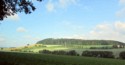 Rolling hills during the approach to Imbshausen