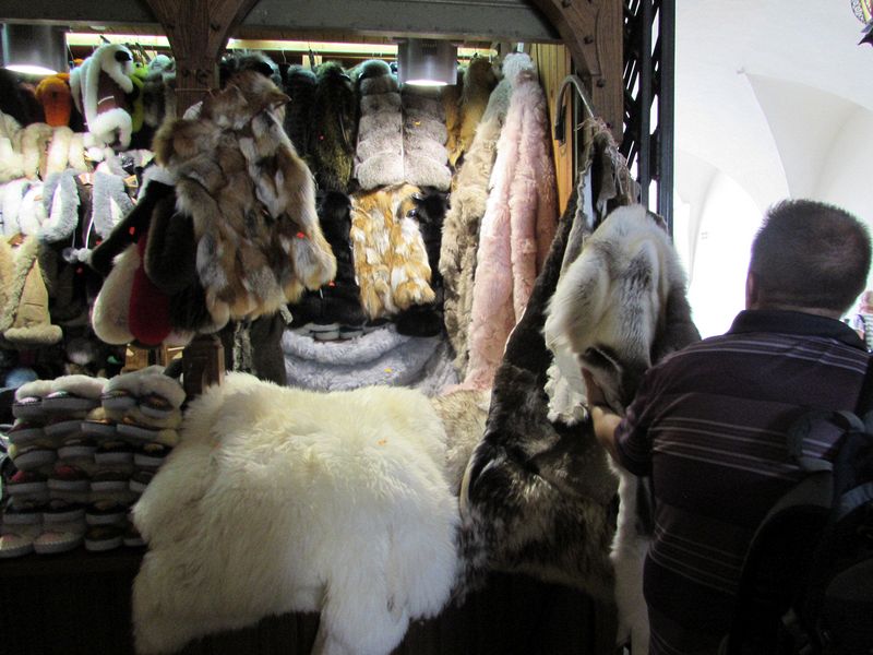 I don't think you'd see furs like this in the US any more