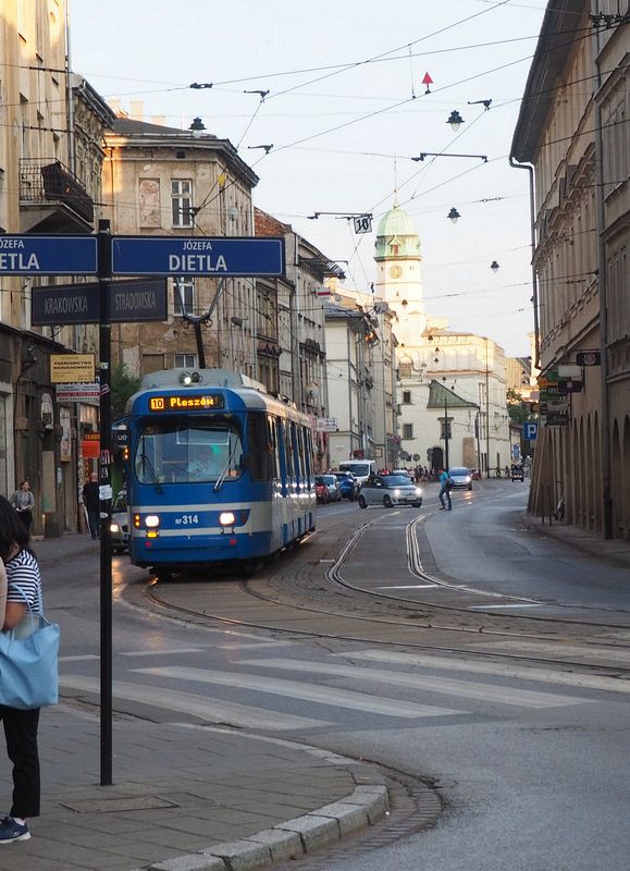 Krakow streetcar