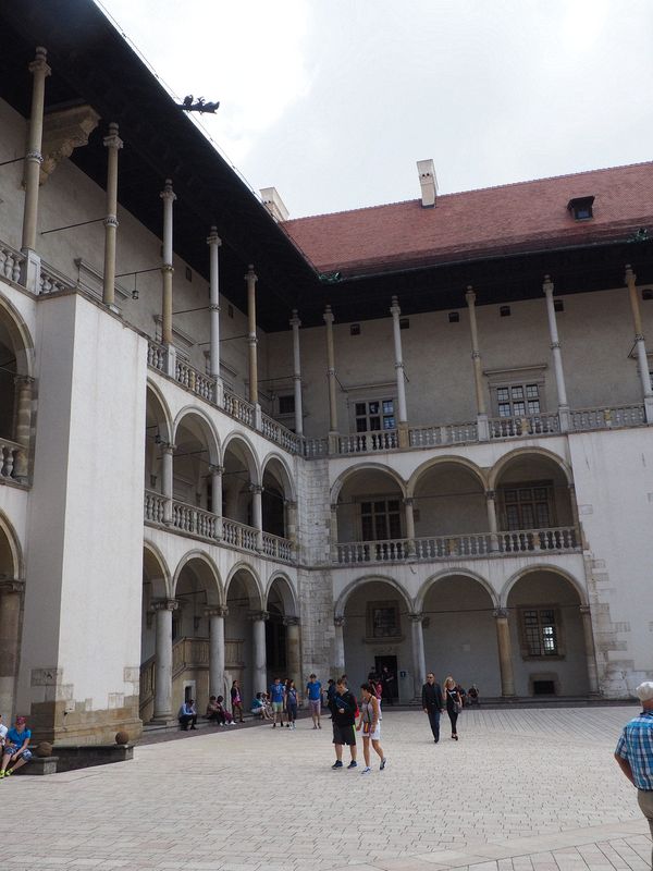 More of the palace courtyard