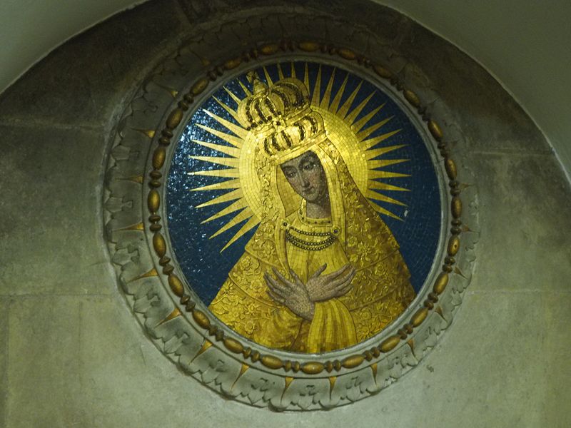 Mosaic of Mary