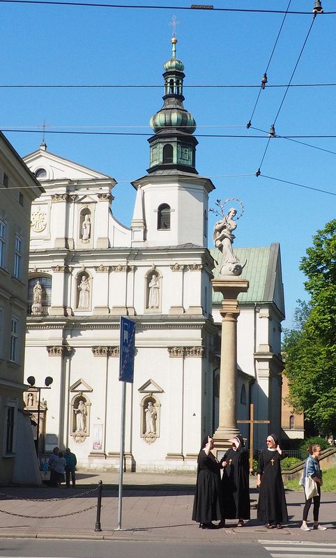 Nuns crossing the street