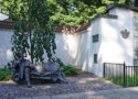 Statue of Jan Karski on a bench